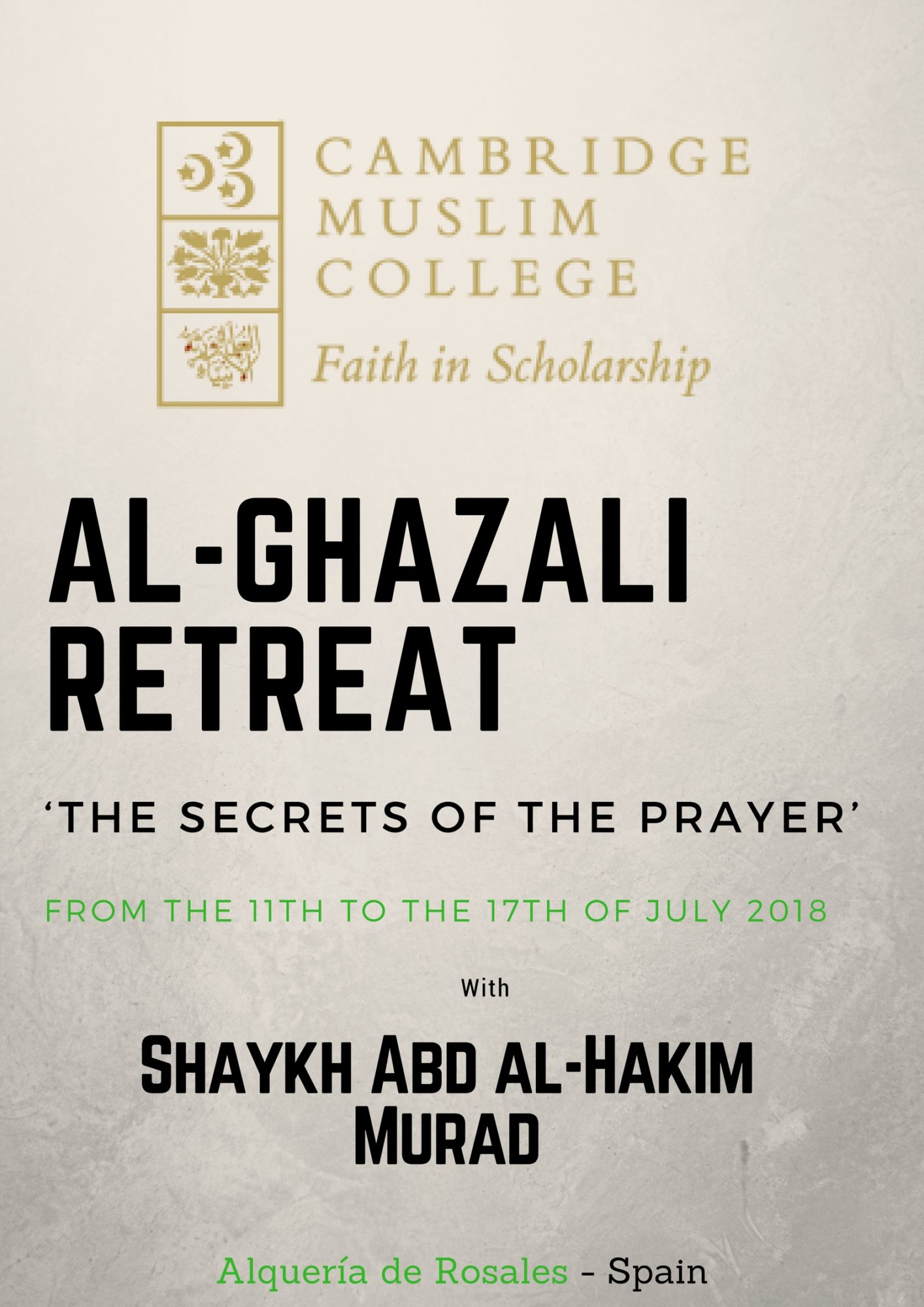 AL-GHAZALI RETREAT
